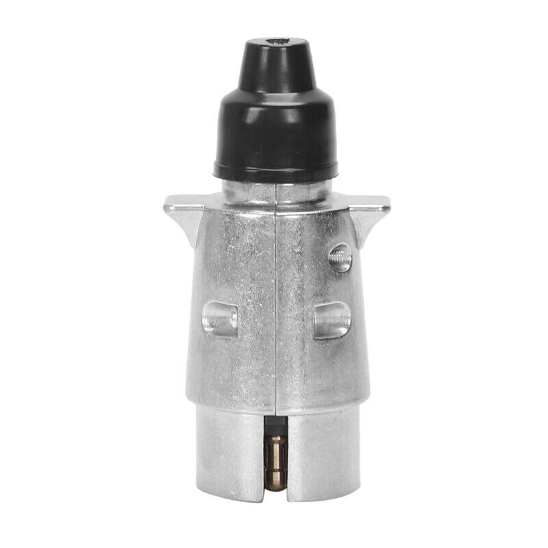 7-Pin Trailer Plug Heavy Duty Round Pin 7-Pole Wi Connector 12V Towbar Towing C9