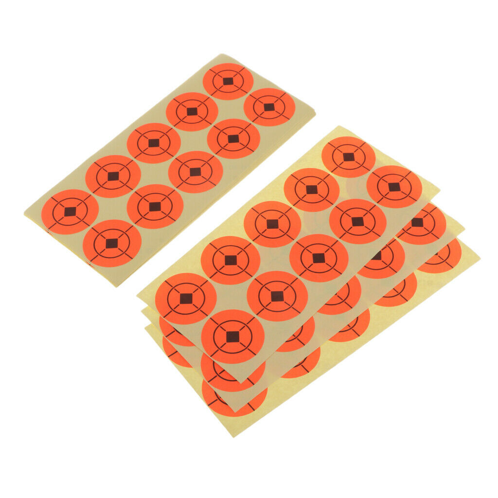 Targets - 1.6 inch    Reactive Self Adhesive Hunting Targets - Paper Targets