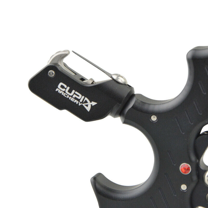 Bow Release Aids 3 or 4 Finger Thumb Trigger Automatic Archery Target Shooting