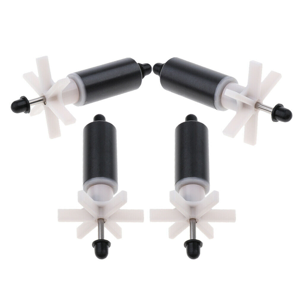 4Pcs Ceramics Filter Replacement Impeller Assembly Parts for Pond Pump 80mm