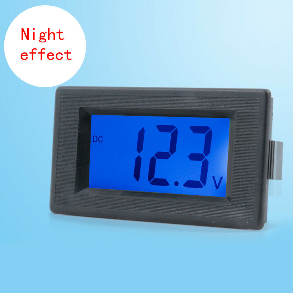 DC4-30V Digital Voltmeter Volt Meter Tester Power Meter LCD Display Two Wires