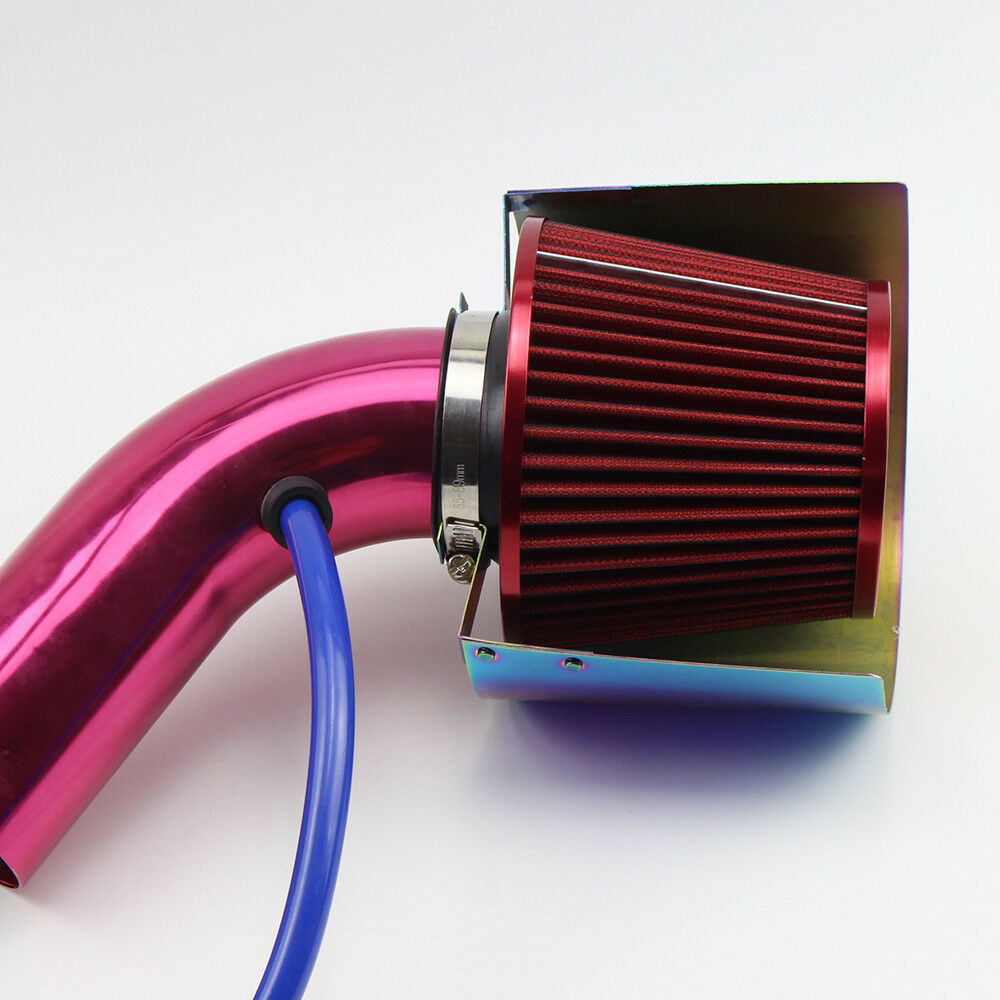 Titanium Blue Stainless Shields Heat Cover for Intake Filter Engine Compartment