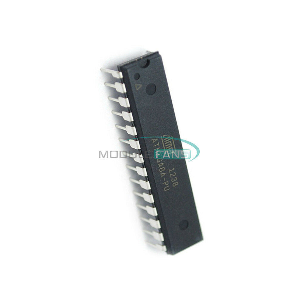 10PCS ATMEGA8A ATMEGA8A-PU DIP-28 MCU AVR 8K FLASH 16MHZ CHIP IC M