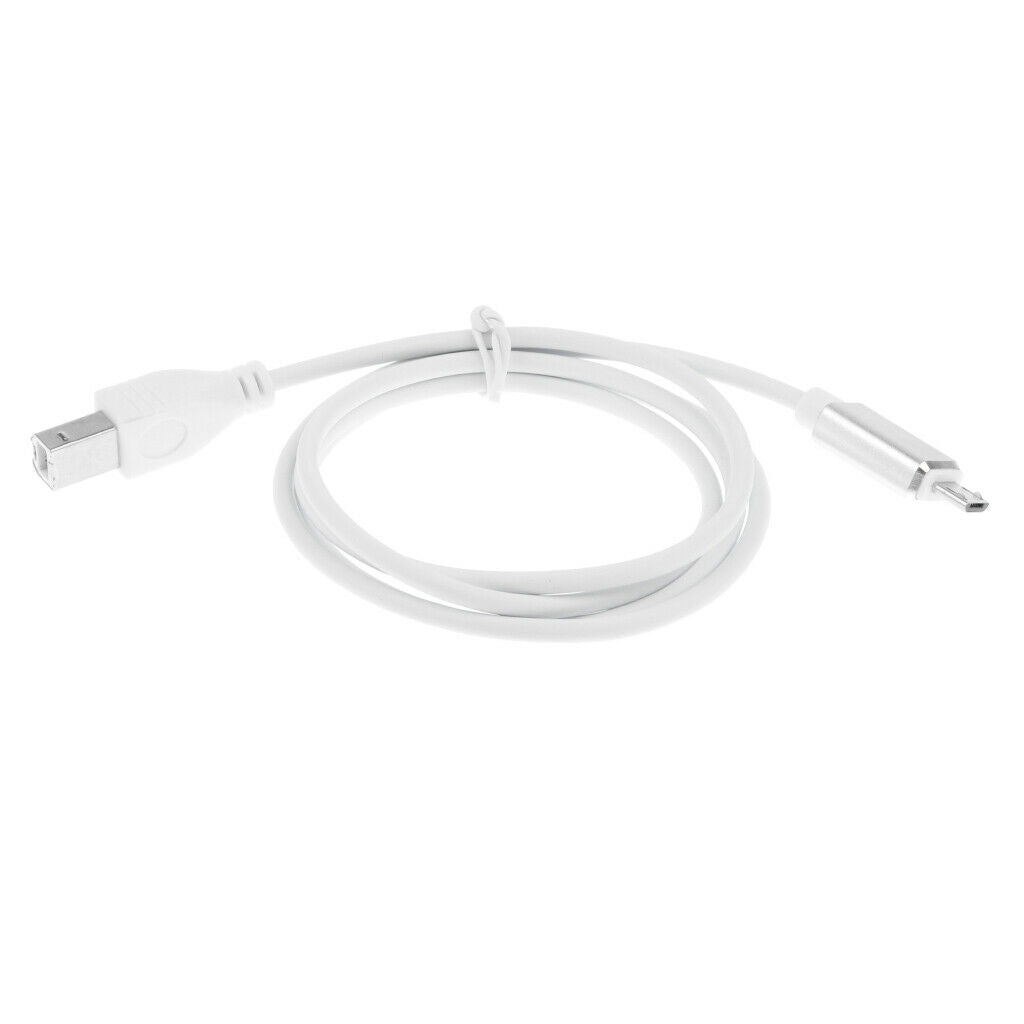 Micro USB Male to Type B Male OTG Cable Connector for Printer Data Phone