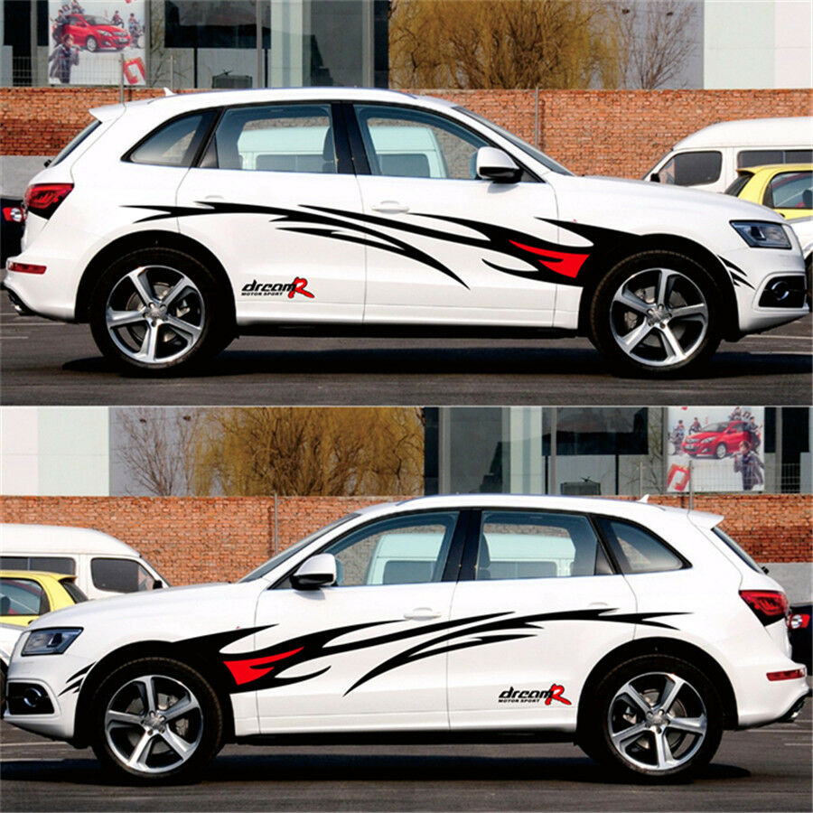 Car styling Flame Graphics design automobile accessories Car body decor Decals