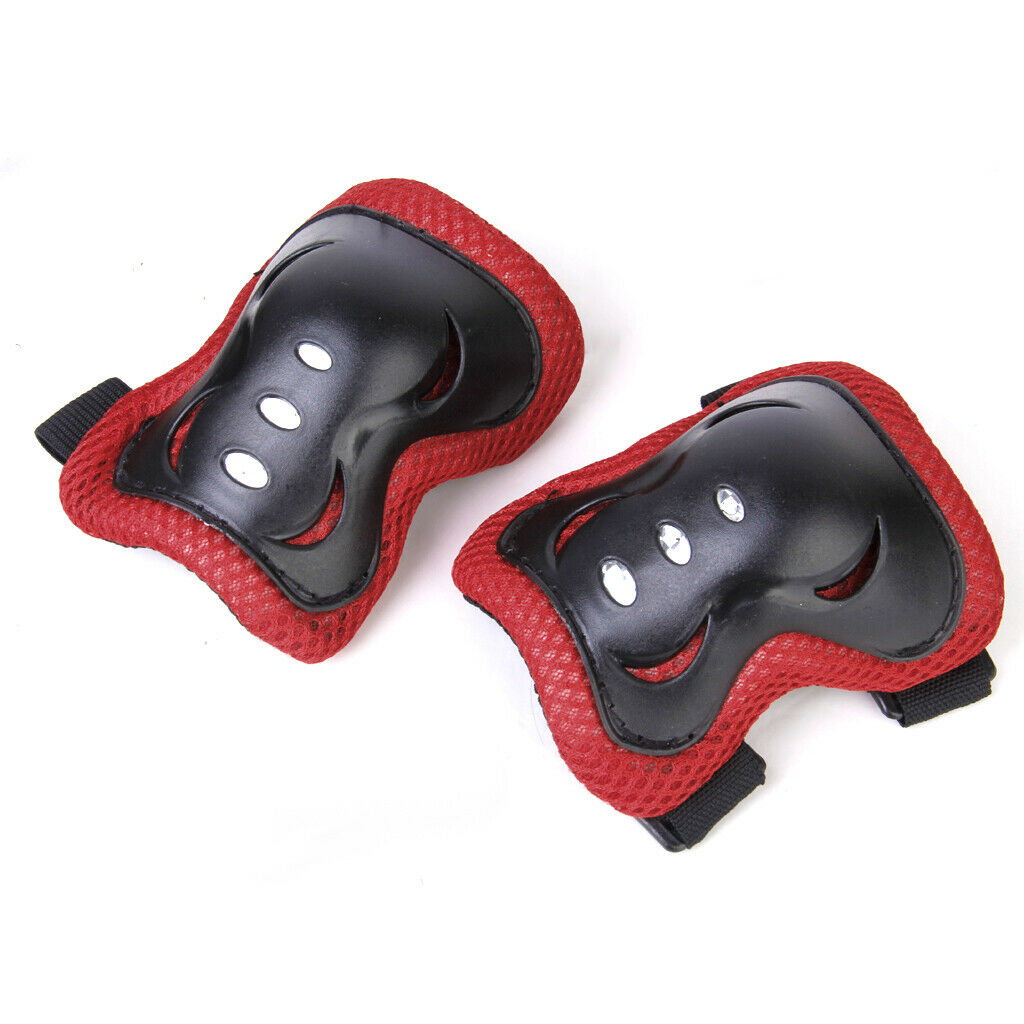 Kids Roller Skating Skateboard Knee Elbow Wrist Protective Guard Pad Gear