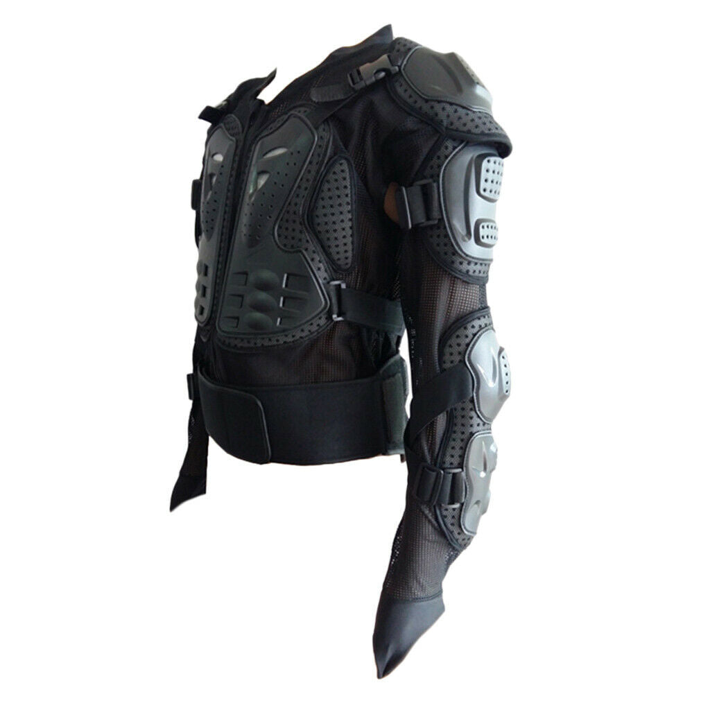 Motorcycle Full Body Jacket  Chest Protector  Black XXXL
