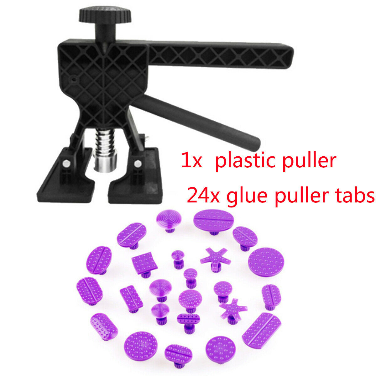 Car Body Dent Lifter Pull Tab No Paint Dent Repair Scratch Removal Tool Kit
