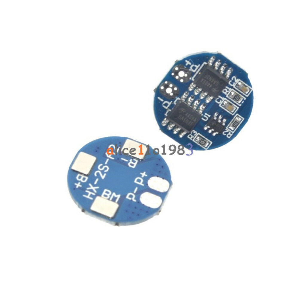 2PCS 2S 5A Li-ion Lithium Battery 7.4v 8.4V 18650 Charger Protection Board BMS