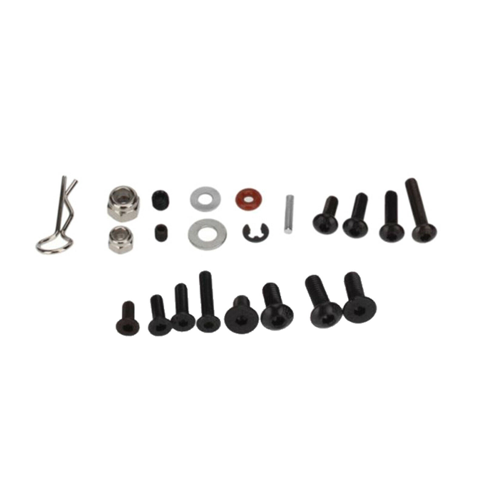500Pcs RC Screw Kit M3 M4 Hex Screws Nut for 1/8 1/10 1/12 Scale RC Trucks