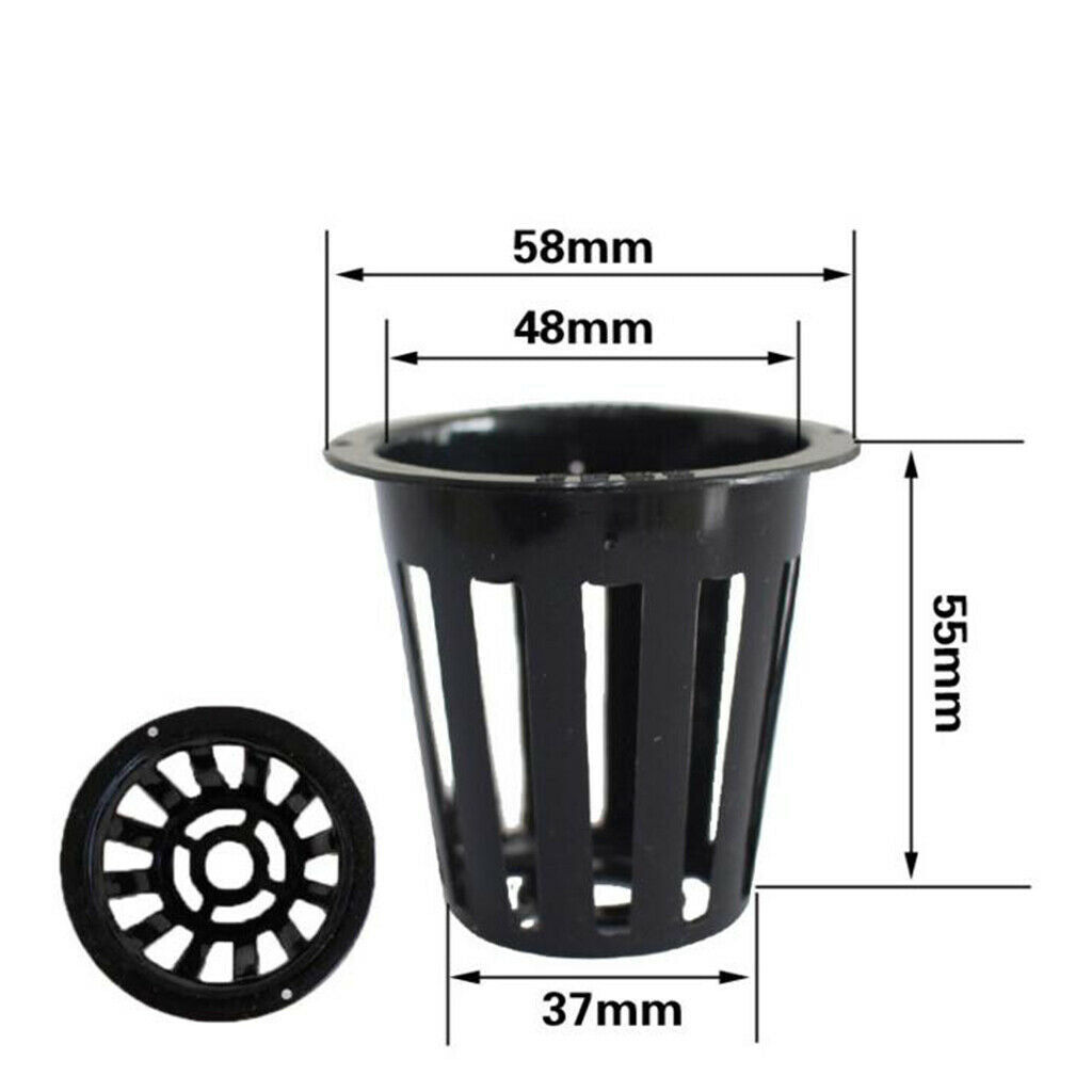 20Pcs Small Pond Planting Basket Kit, Solid  Soilless Cultivation Planting