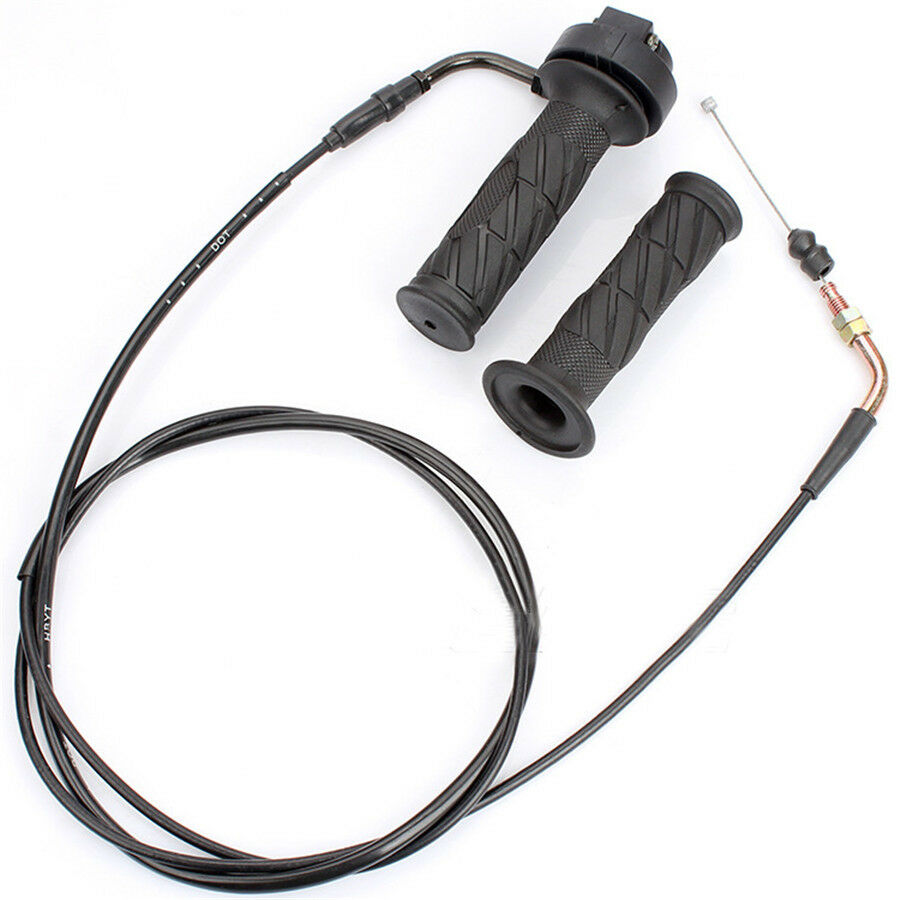 Left+Right Handle Bar Grip for GY6 125cc-150cc Throttle Line Scooter Accessories