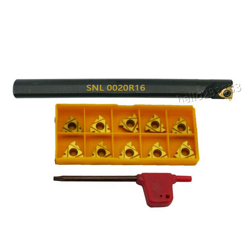 SNL0020R16 Lathe Threading Tool Internal Threading Holder+16ER  3/8" AG60 insert