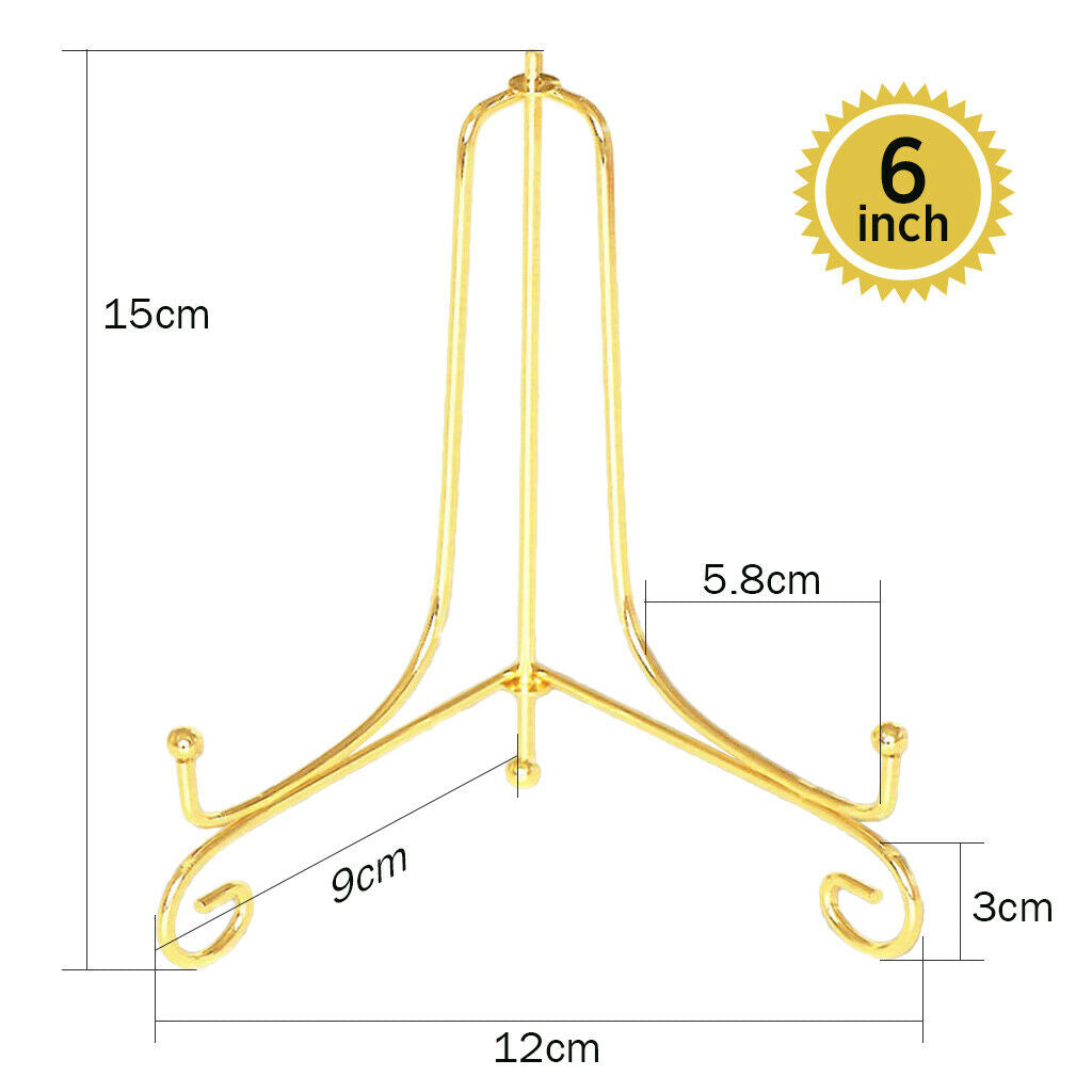 Strong Stable Photo Frame Chinas Medals Easel for Home Closet Stand Holder 6inch
