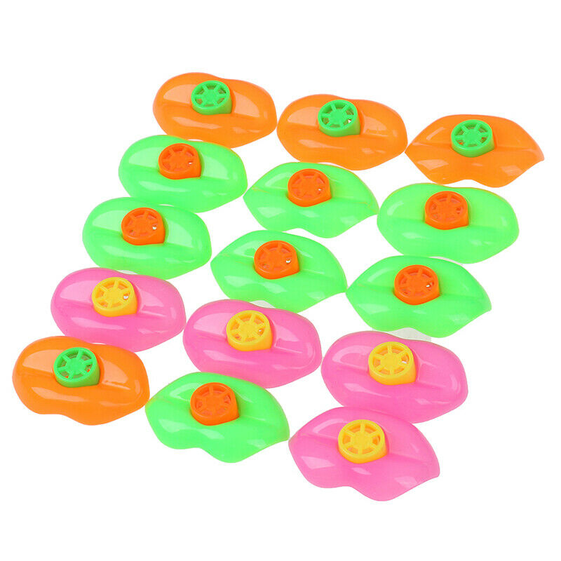 15PCS Plastic Lip Whistles Birthday Party Favors Party Noisemakers For ChilDD