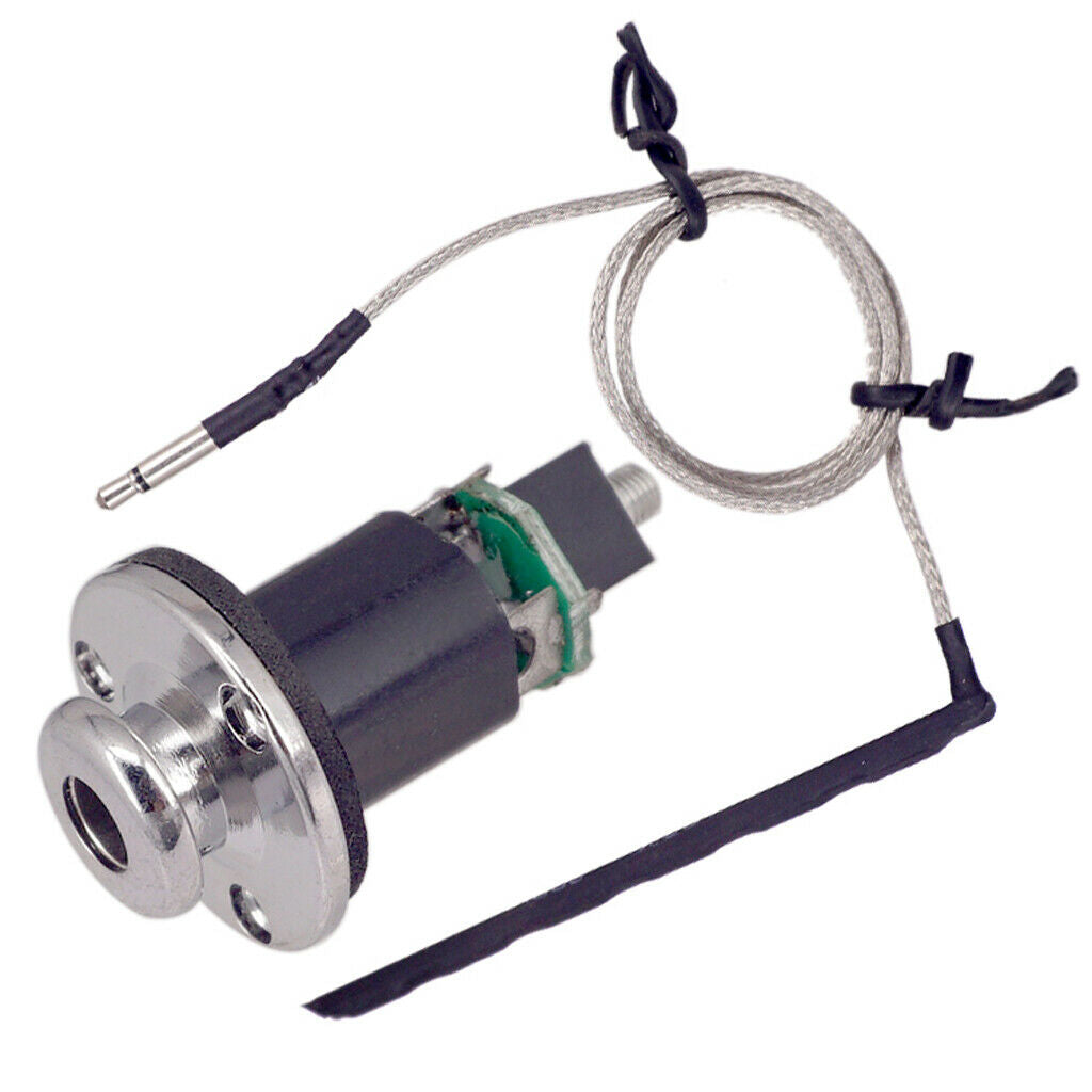 Durable Brass Passive Microphones Adjusted For Acoustic / Wood Guitars Accessory