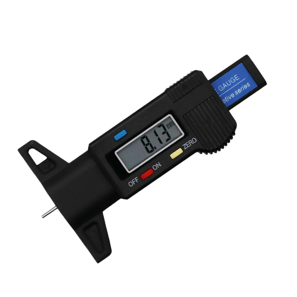 Black Trucks Tyre Tire Tread Depth Gauge  Tester Tool Monitoring System