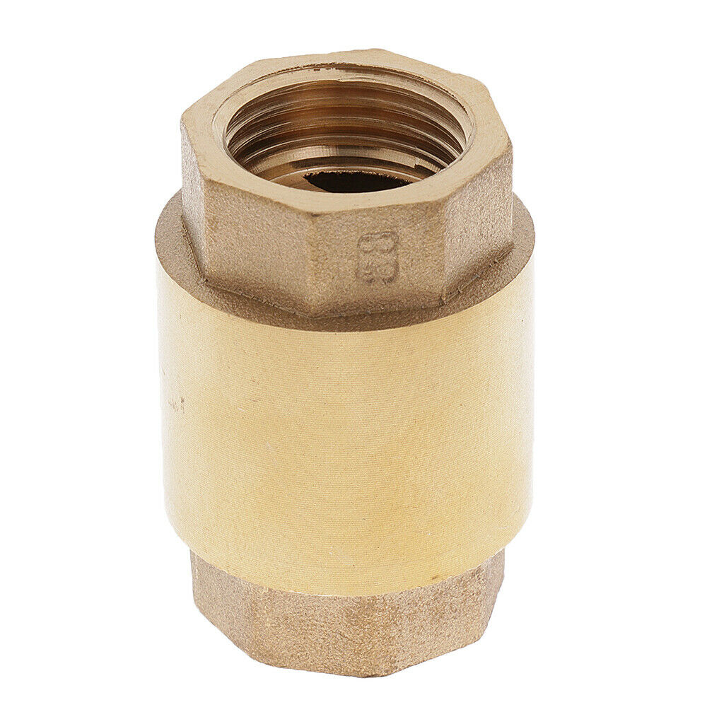 DN15 1/2 inch brass check valve suction valve for water and gas