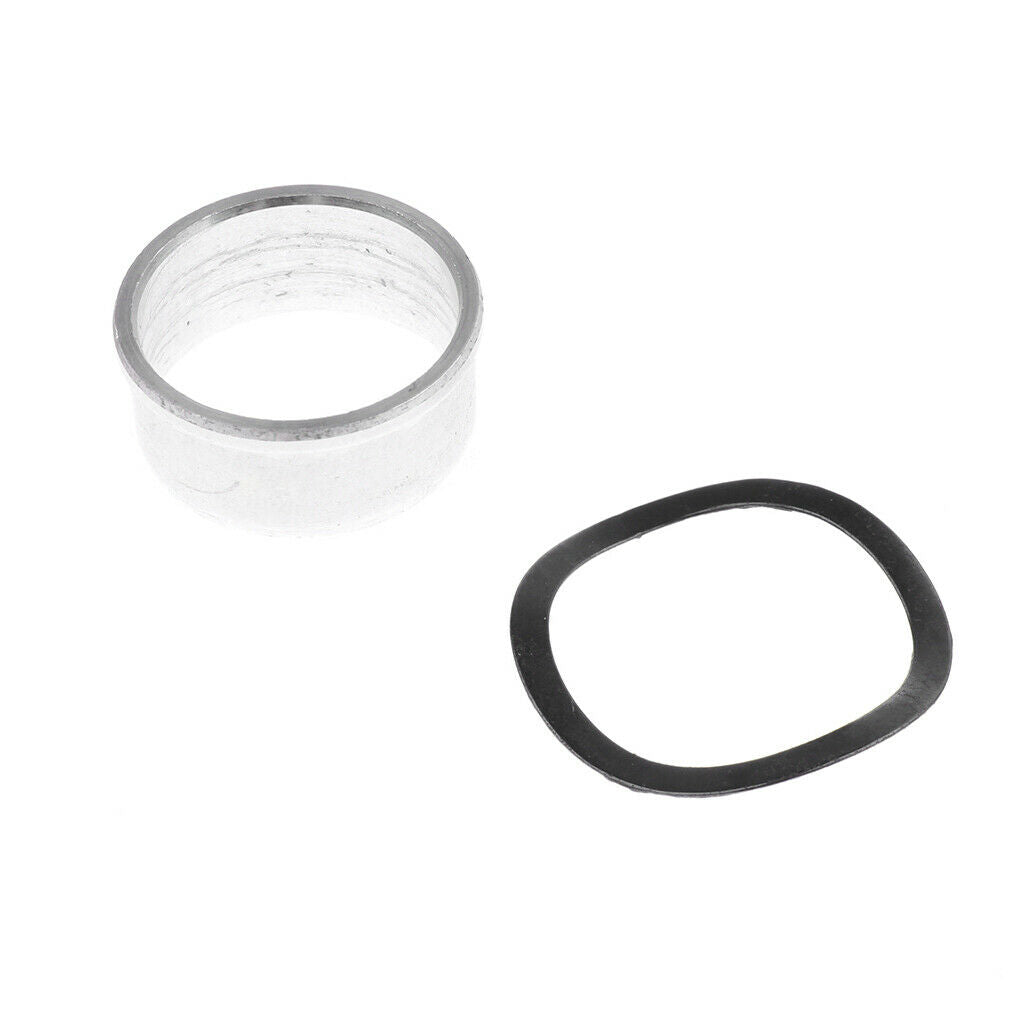 1 Set Bike Bottom Bracket Conversion Washer Reduction Sleeve Adjustable Sets
