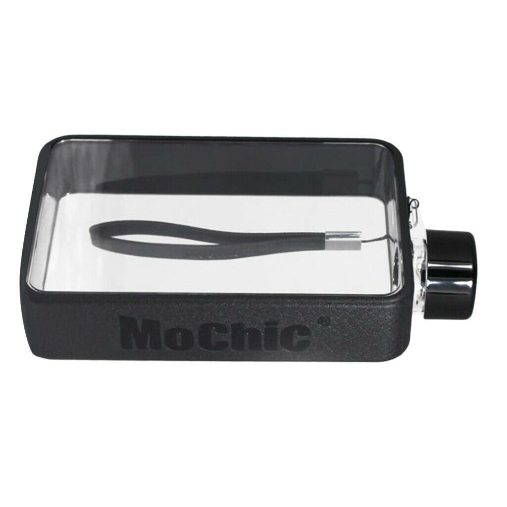 Clear Book Portable Paper Pad Water Bottle Flat Drinks Cup Kettle Black