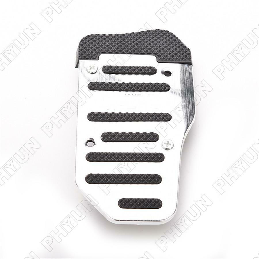 2x For Small Car Brake Cover Pad Foot Treadle Pedal Aluminium Alloy Universal