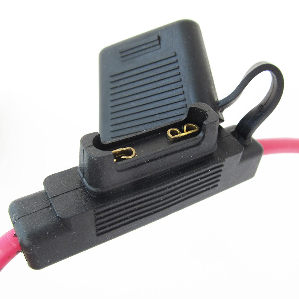 1set 8AWG Large In Line Waterproof Blade Fuse Holder for Car/Boat/Truck