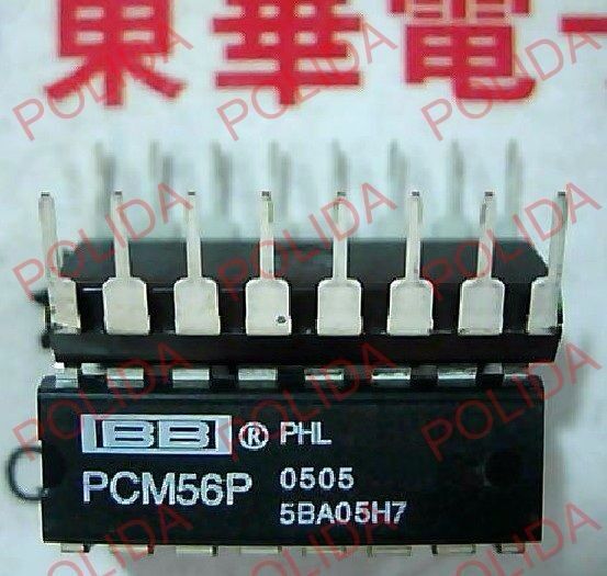 10PCS Audio D/A Converter IC BURR-BROWN/BB/TI DIP-16 PCM56P PCM56PG4