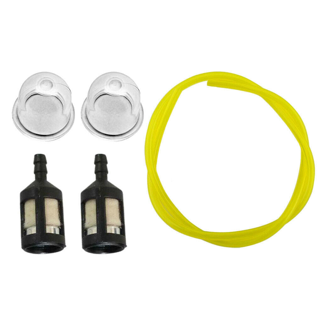 Fuel Primer Bulb, Fuel Filters, 4 feet Petrol Fuel Line Hose New Replacement