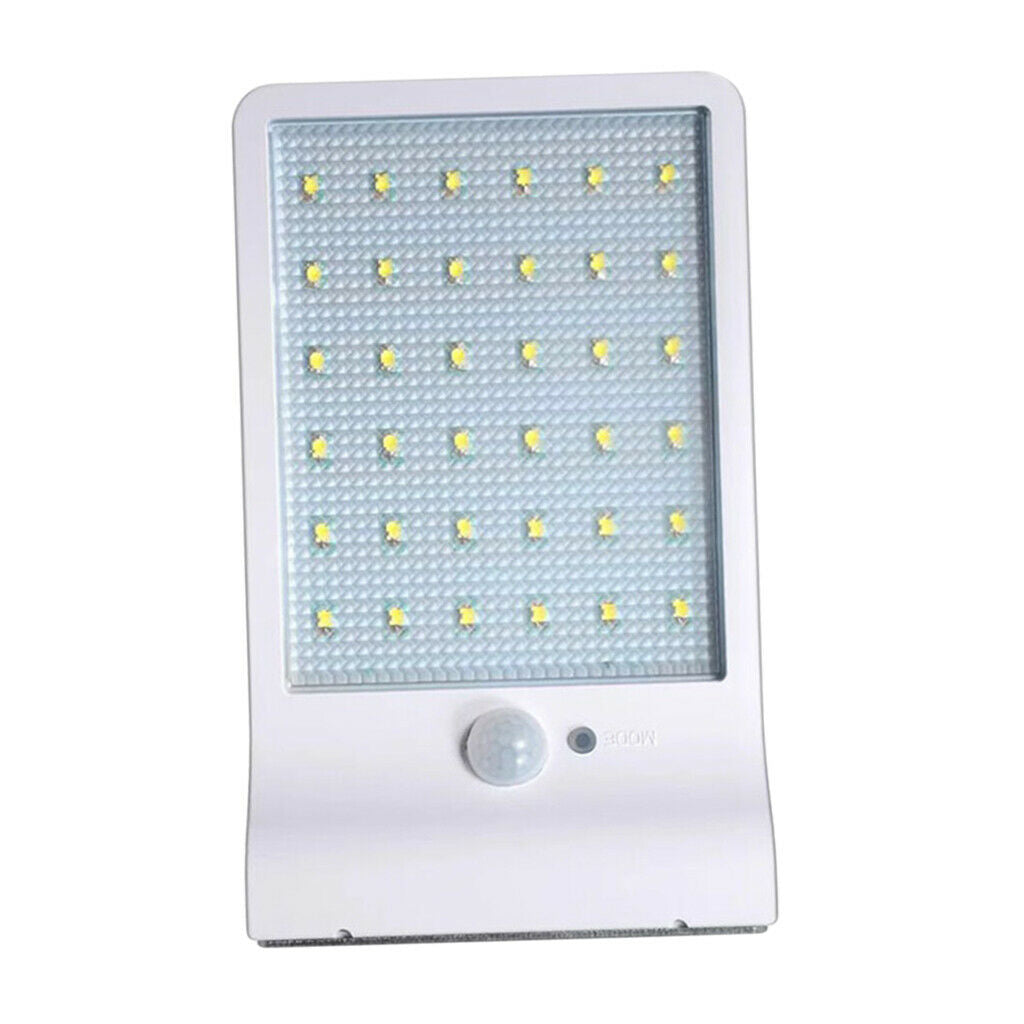 3W Solar 36 LED Sensor Pathday Light Outdoor Garden Lamp White