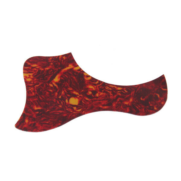 Folk Guitar Duck Pickguard Scratch Plate Anti-scratch Self Adhesive Red Pvc