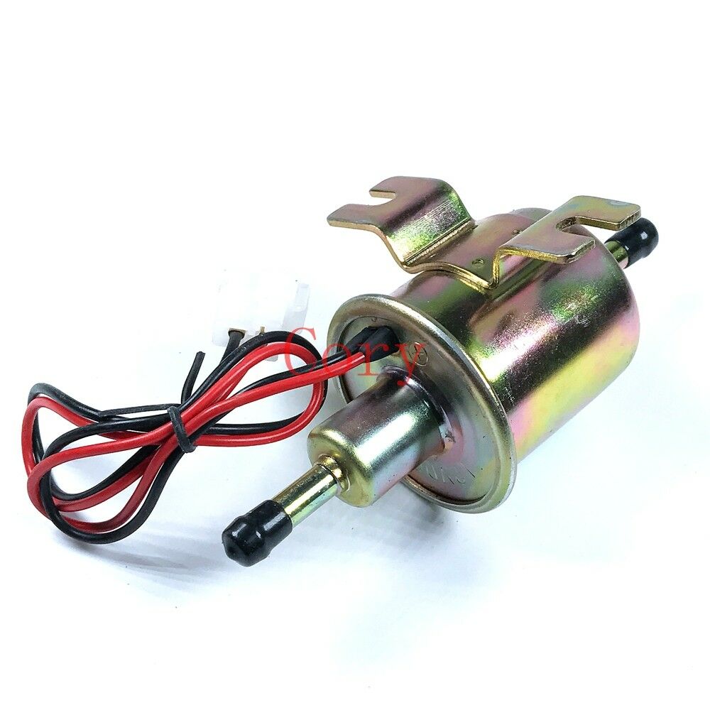 1PCS Universal Fuel Pump Gasoline Electric Oil Pump Metal Low Pressure 8MM 24v