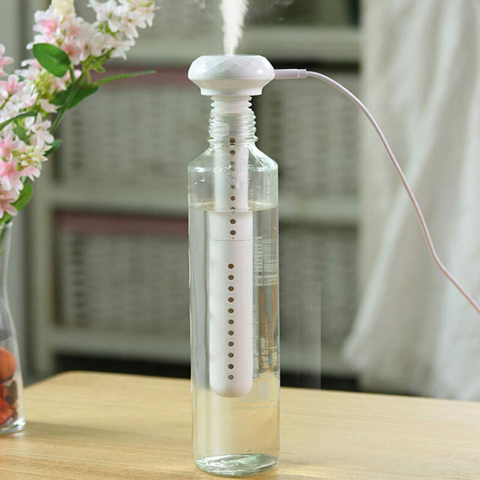 Protable Ultrasonic Cool Mist Quiet Travel Mini Car Household Air Humidifier