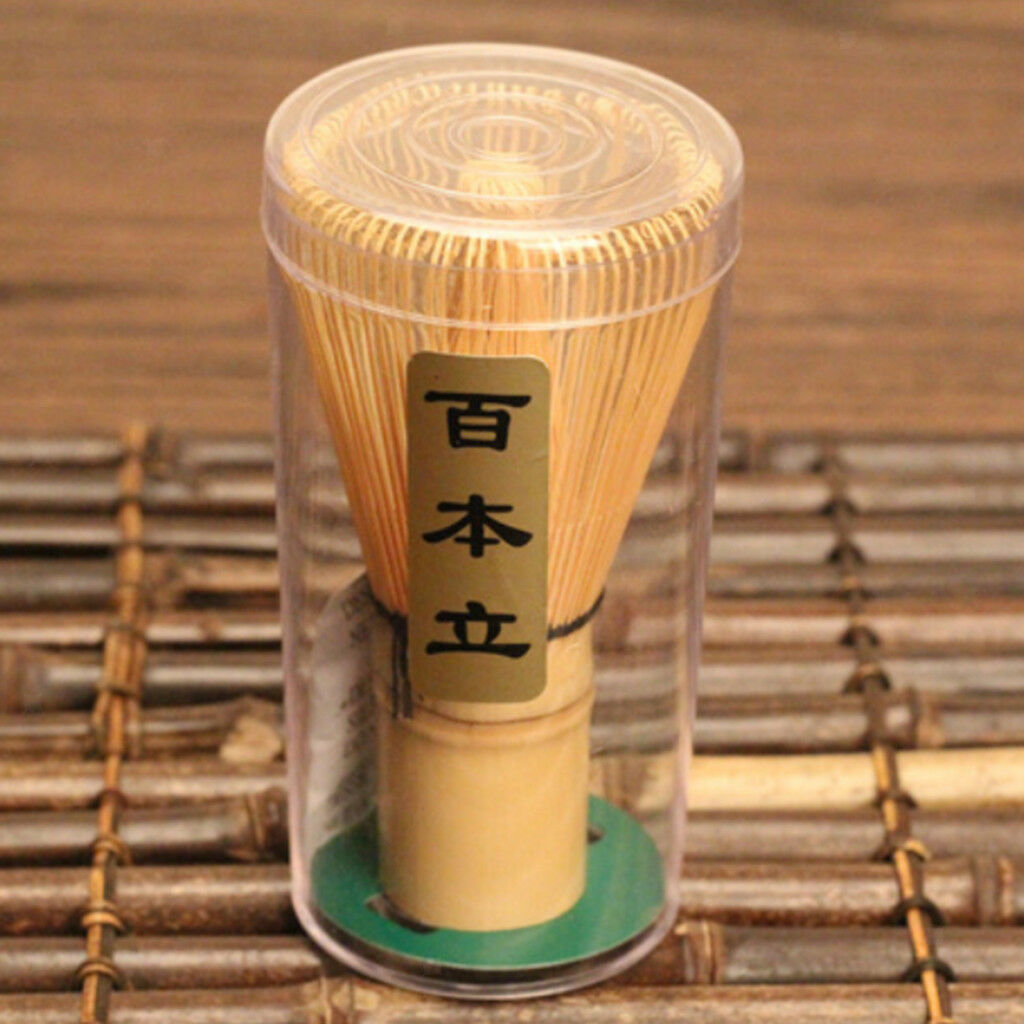 1xTea Ceremony Accessory Bamboo Whisk Matcha Green Tea Chasen 75-80 Prongs