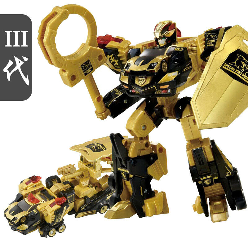 Takara Tomy Hyper Rescue Drive Head Cyclone Interceptor Black Max Deformation
