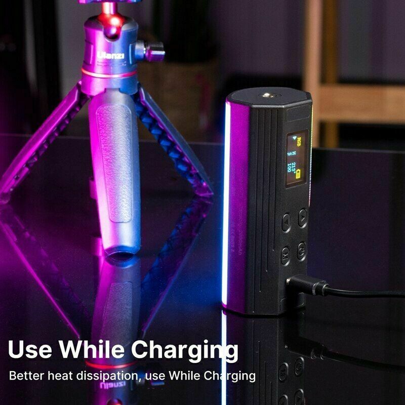 Mini Handheld LED RGB Stick Light 2500-9000K Photography Video Lighting Tube