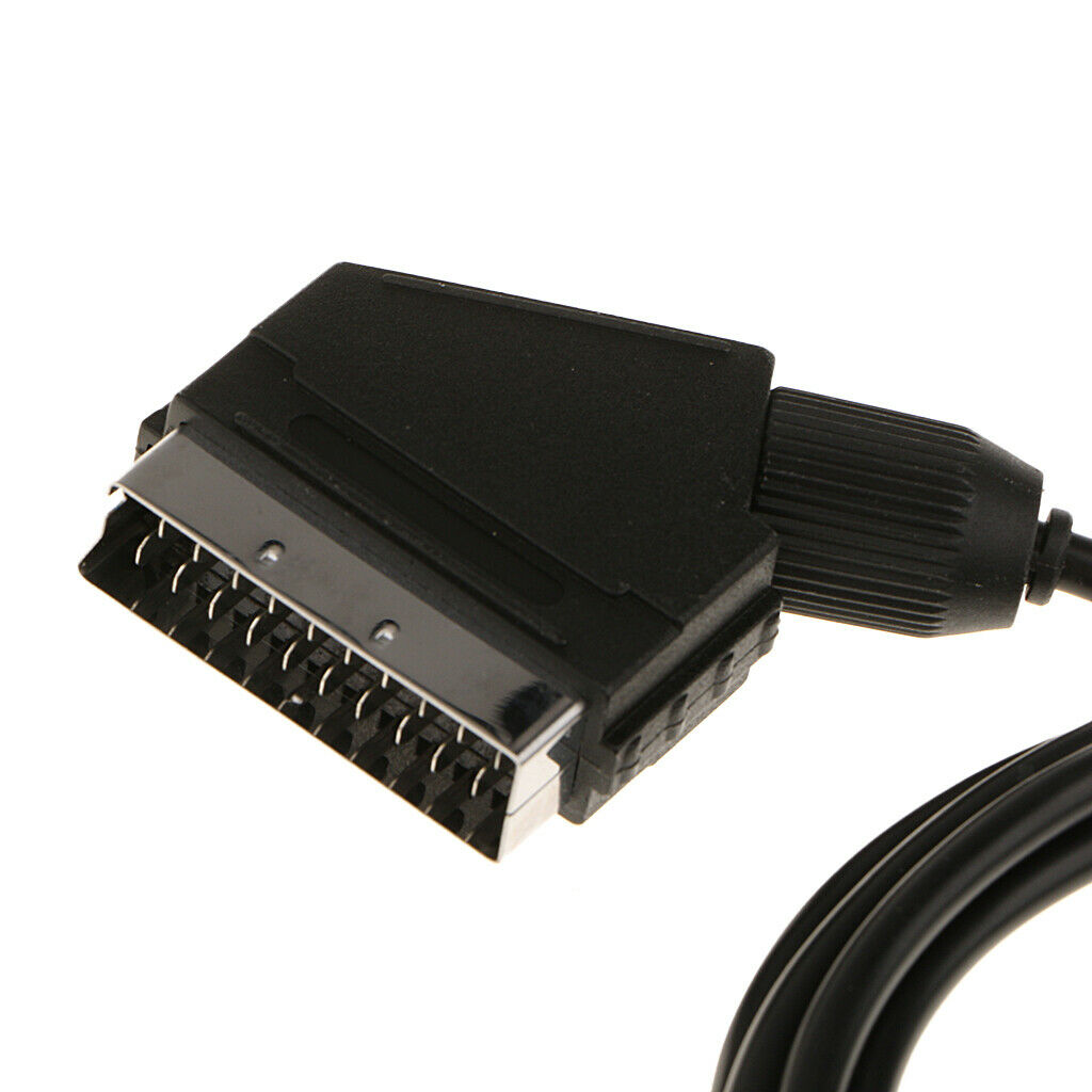 RGB SCART AV Cable TV  Stereo Sound For Sega