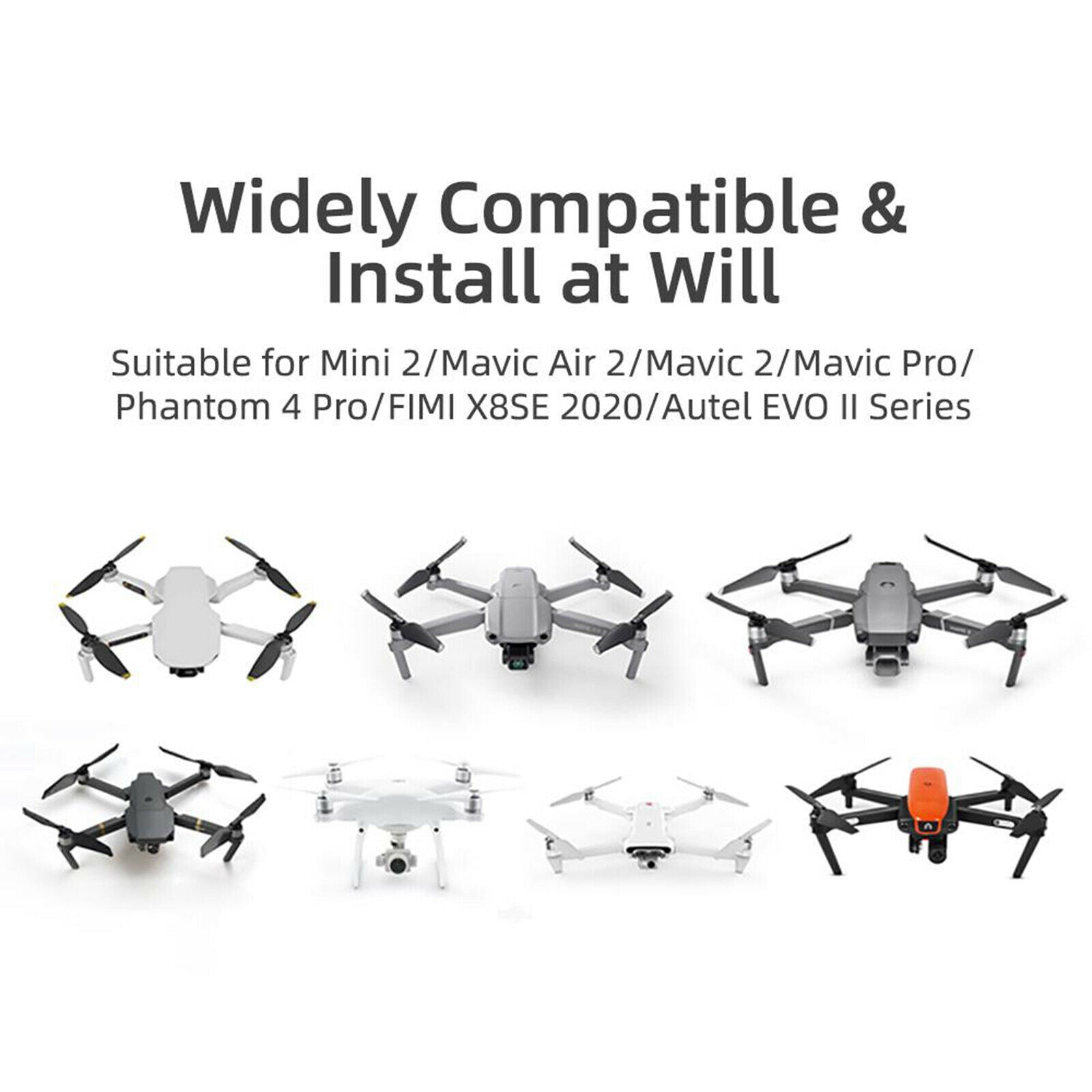 4pcs Signal Night Flashing Light Extension for DJI Mavic Mini 2 Accessory