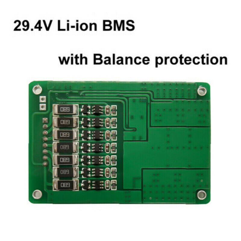 29.4V 20A 7S Li-ion Lithium Batterie BMS Protection Board Battery w/ Balance