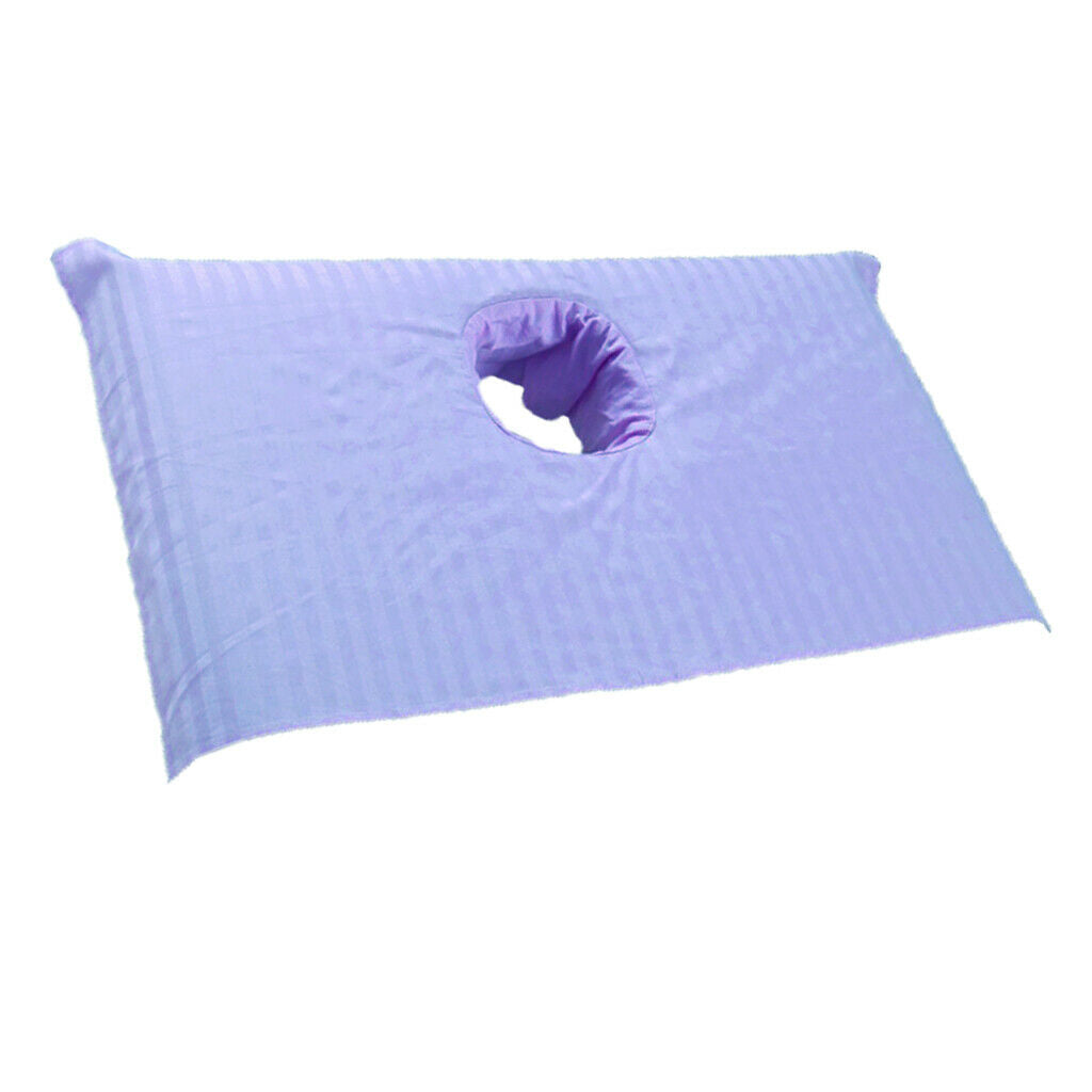 2pcs Durable Cotton Beauty Massage Bed Table Cover Sheet - 75x55cm