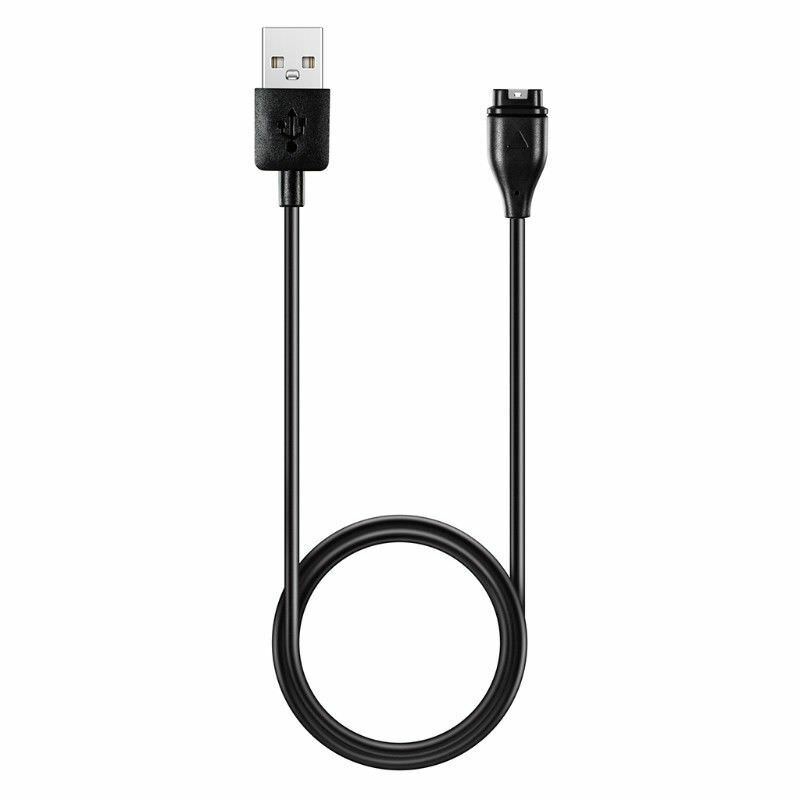 1M Black USB Charging Data Sync Cable Charger Cord Fits for Garmin Fenix5 5S 5X