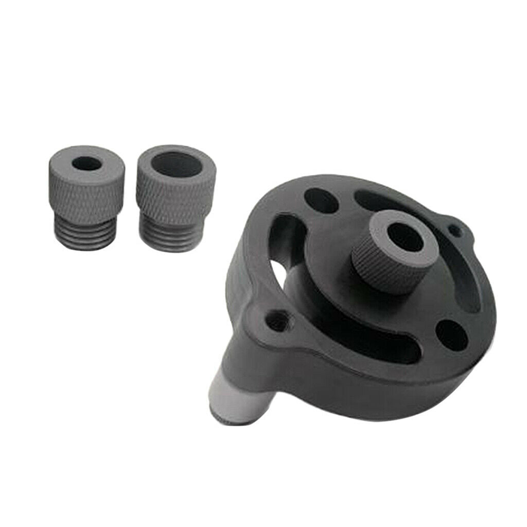 Woodworking Tool Drill Guide Vertical Drilling Fixture with 6/8/10mm Bushings