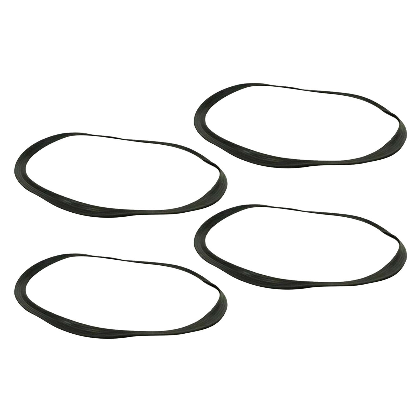 4 x Barber Salon Chair Base Floor Protective Rubber Ring Gasket  22.8 inch
