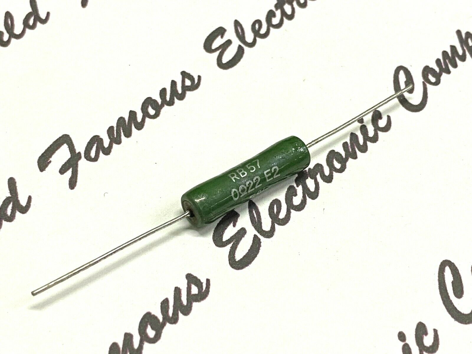 10pcs - SFERNICE RB57 (RWM6) 0.22R (R22) 7W 5% Enamelled Wirewound Resistor
