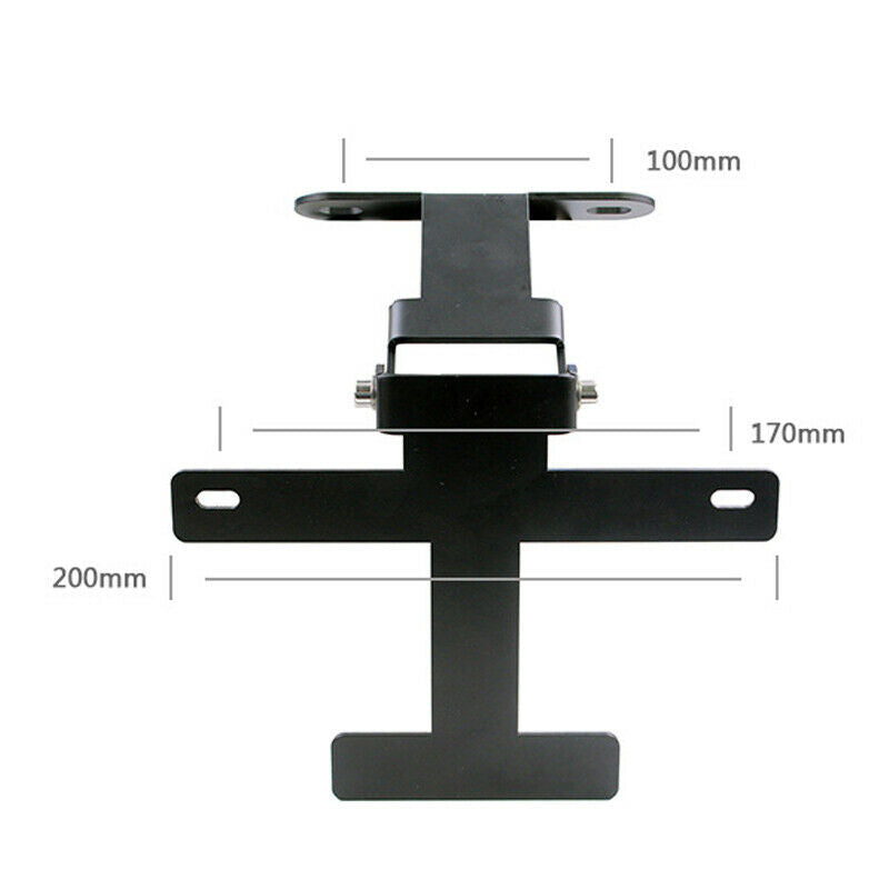 License Plate Bracket Refit Motorcycle Rear Tail Holder Frame Stainless Steel