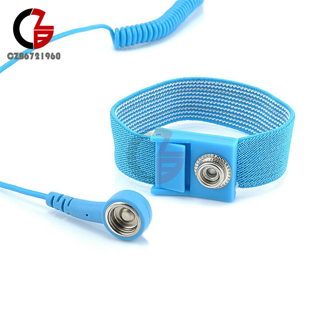 10PCS Anti Static ESD Wrist Strap Discharge Band Grounding Prevent Static