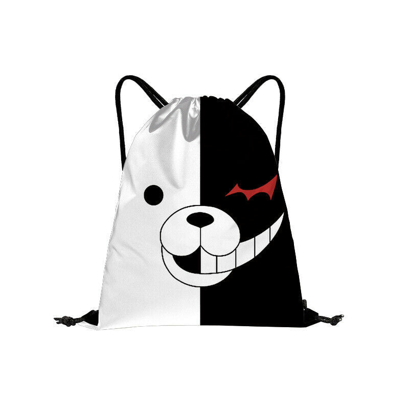 Anime Danganronpa monokuma Drawstring Bag Shoulders bag Handbag Birthday Gift