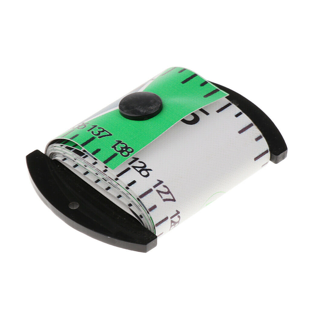 1.38m Fishing Ruler Acrylic Fiber Waterproof Long Soft Carp   Rulers Green