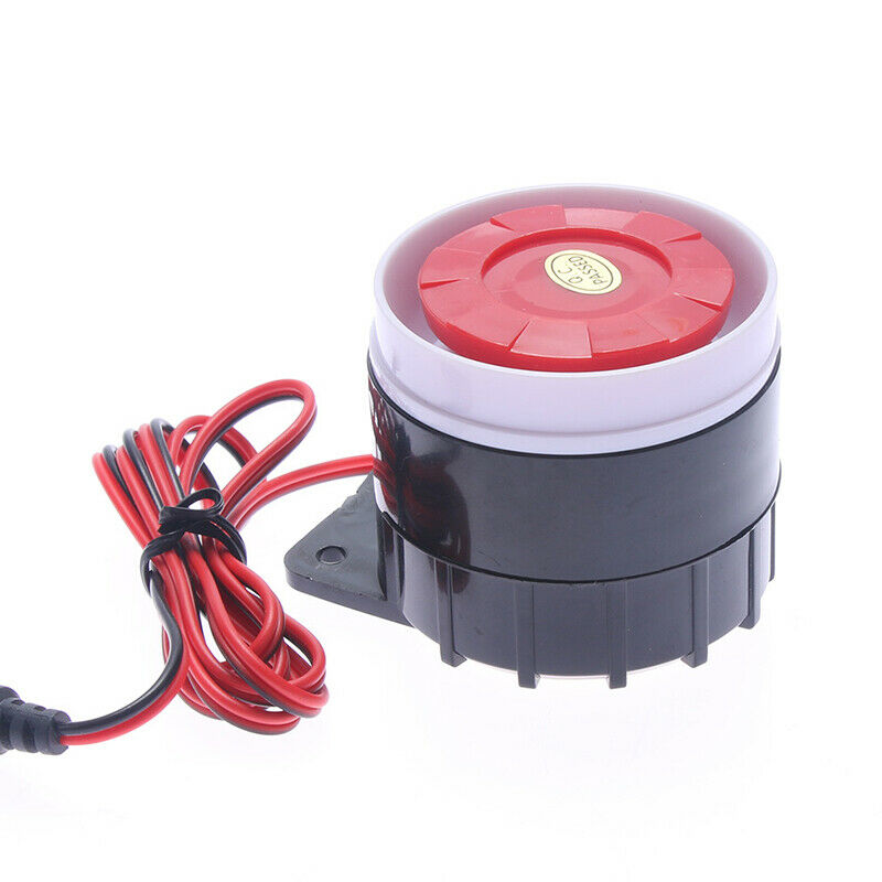 12V Loud Wired Indoor Accessory Horn Siren Home Security Sound Alarm Syst.l8