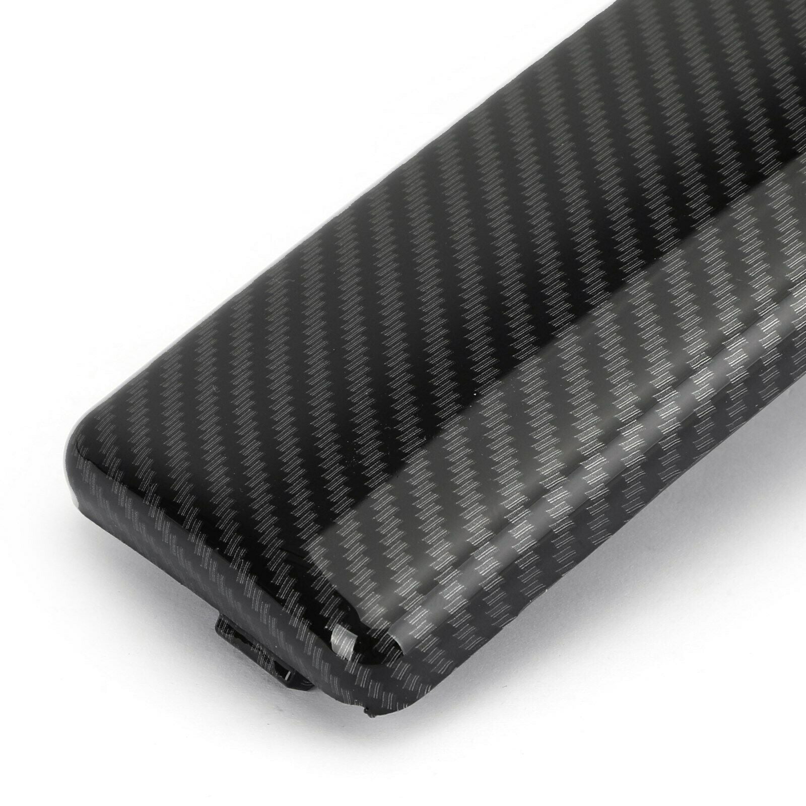 Pair Front Bumper Moulding Trim Carbon Fiber fit FIAT 500 2008-2015 CA
