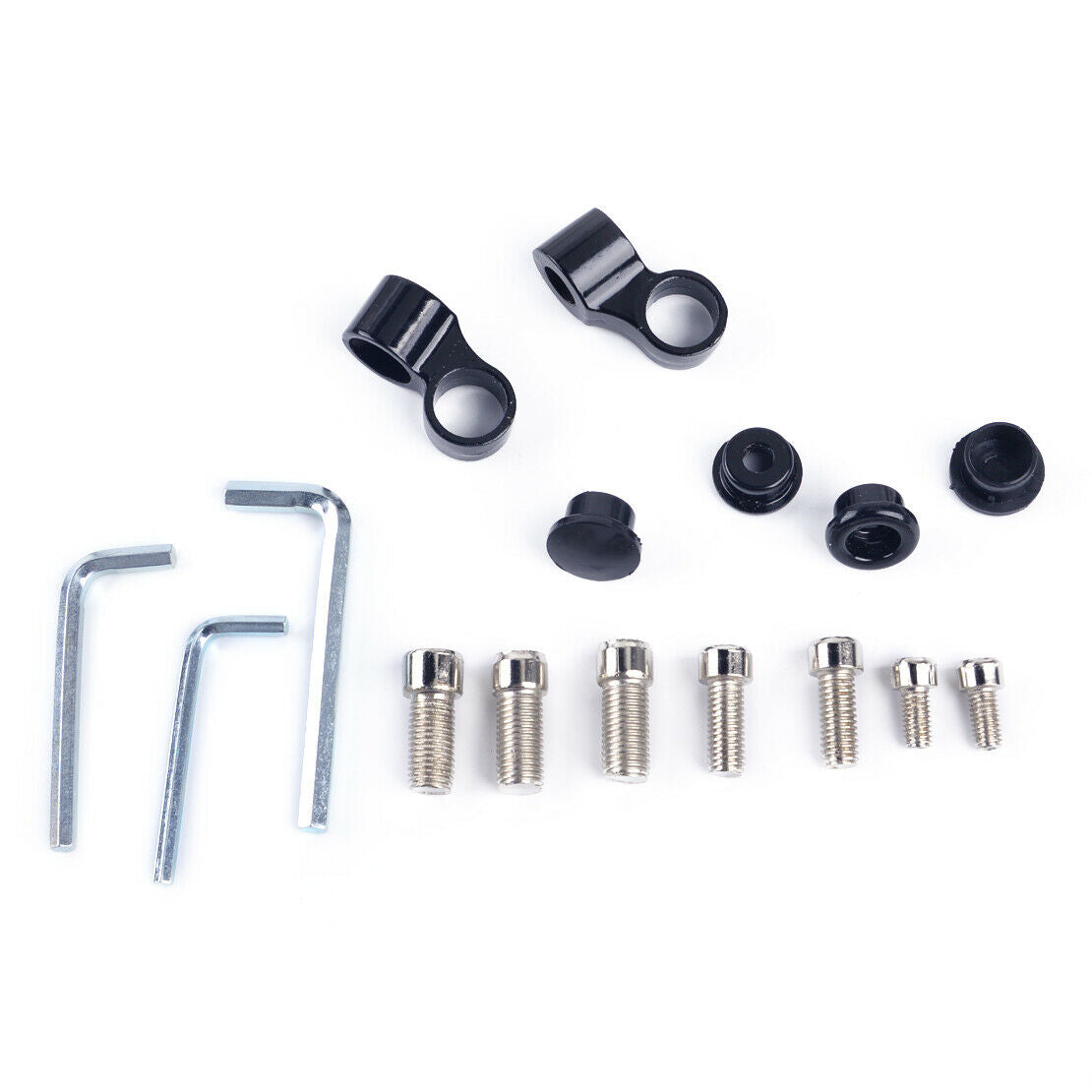 Pair of Mirrors 8mm 10mm CNC Rear Side Rearview for Scooter Motorcycle Bike An